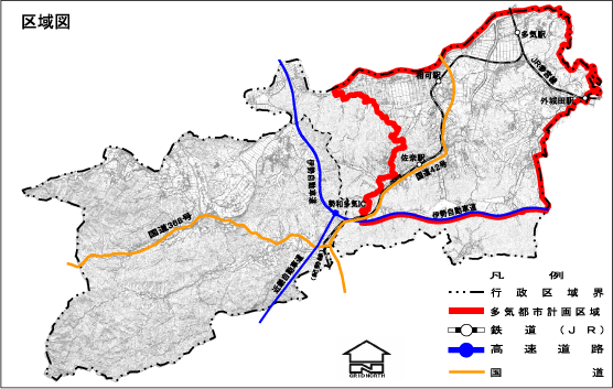 都市計画区域の一覧